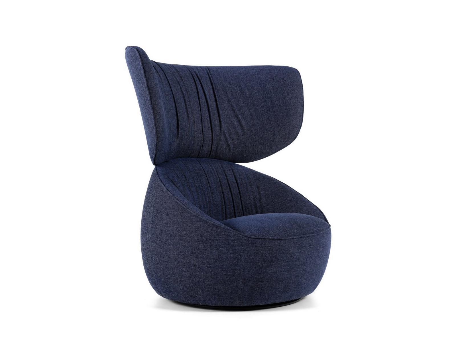 HANA WINGBACK Upholstered high-back armchair
