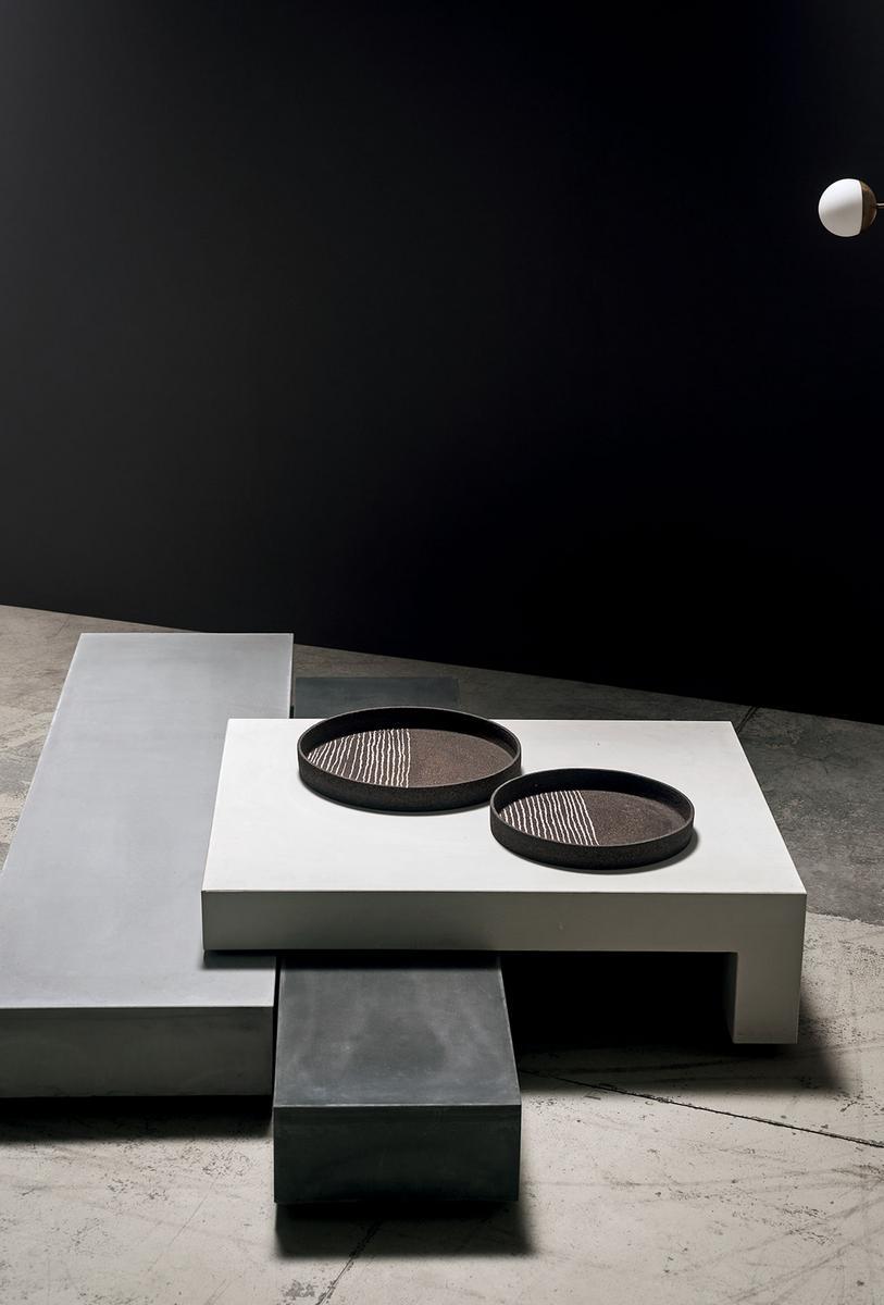 JENGA Square cement coffee table