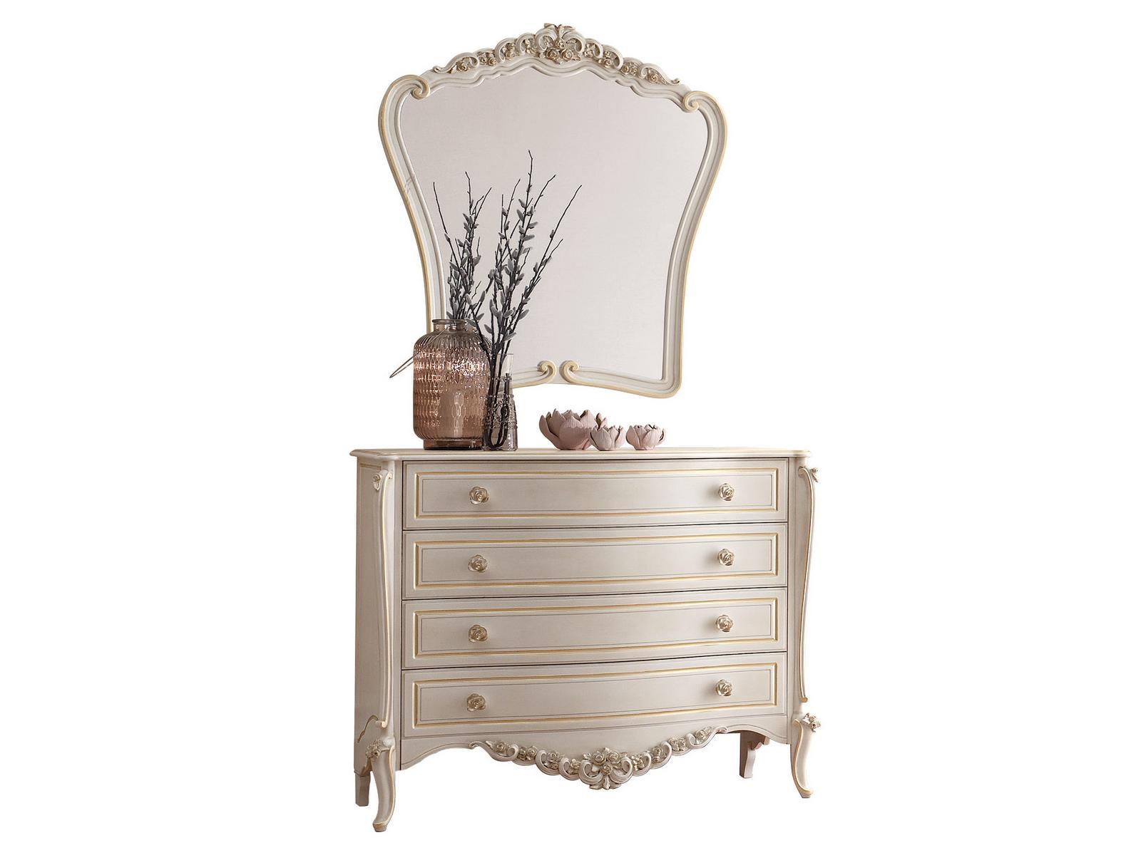 MICHELANGELO Wooden chest of drawers
