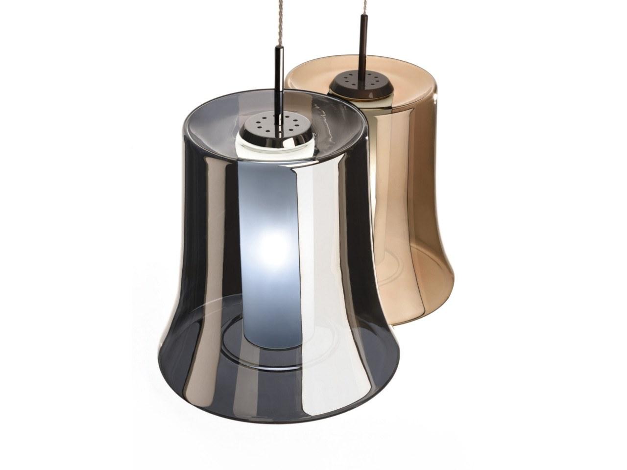 CLOCHE S LED Borosilicate glass pendant lamp