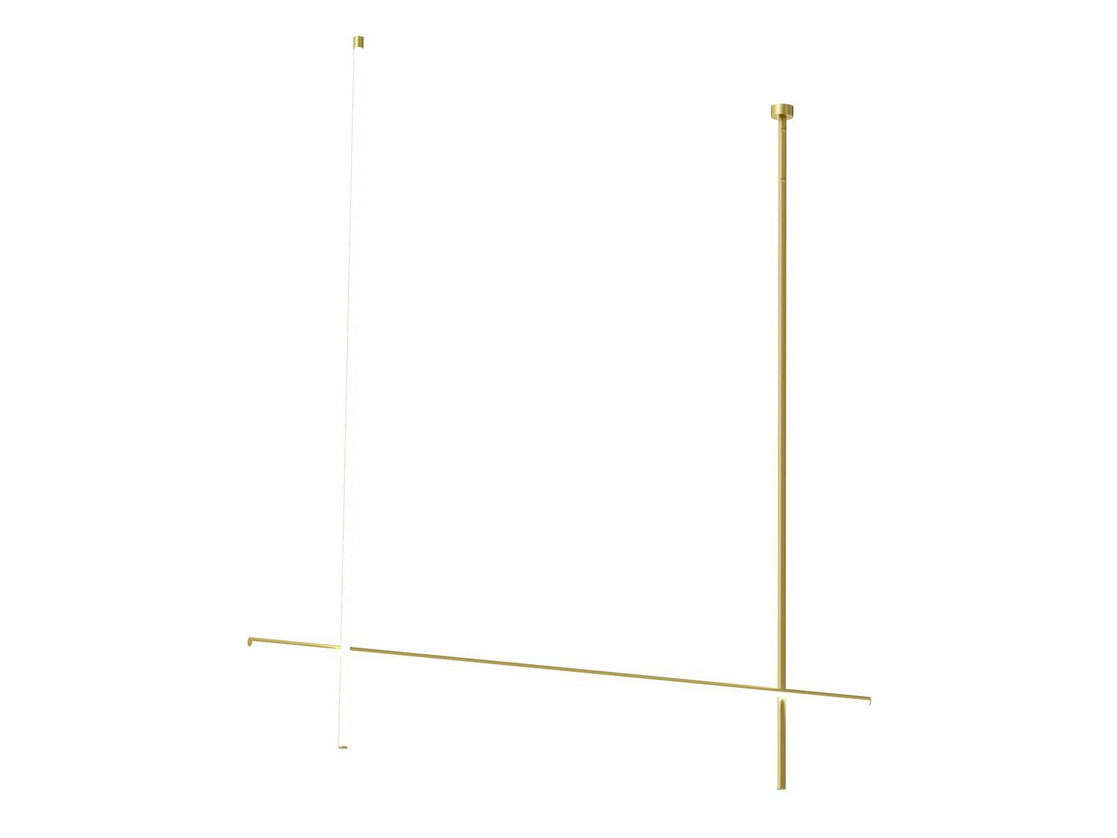 COORDINATES C2 LED extruded aluminium ceiling lamp