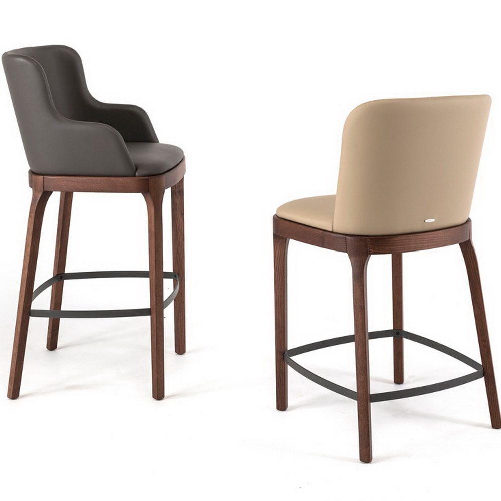 MAGDA Wood bar chair