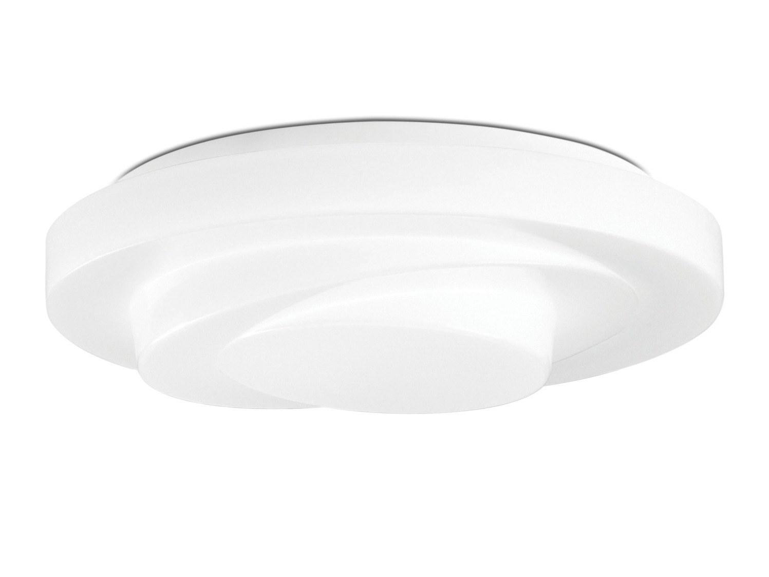 LOOP-LINE PL60 LED blown glass ceiling light