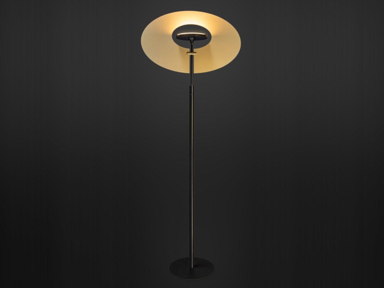 EYE IN THE SKY F1 LED Anodized aluminium floor lamp