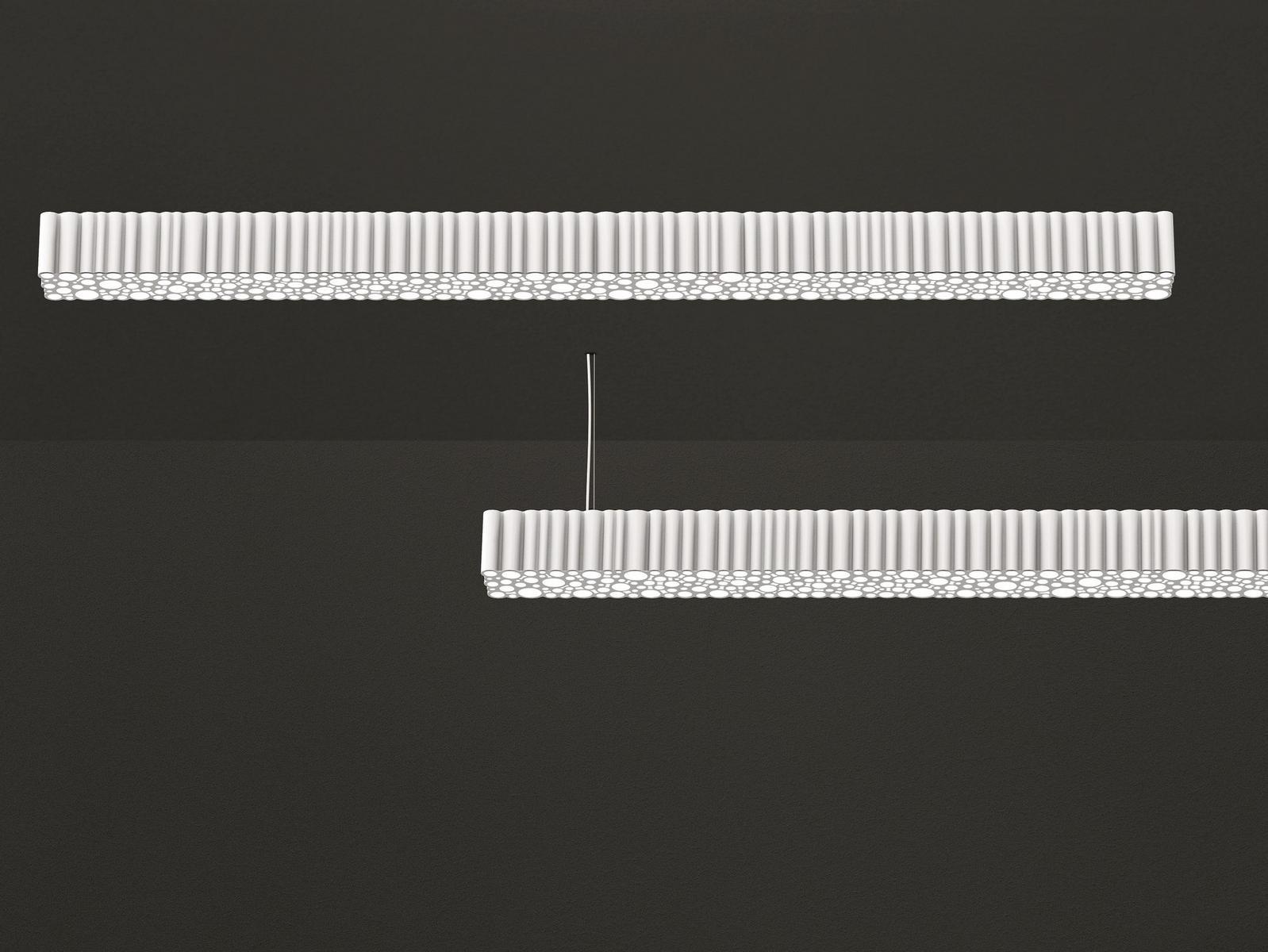 CALIPSO LINEAR STAND ALONE LED technopolymer ceiling lamp