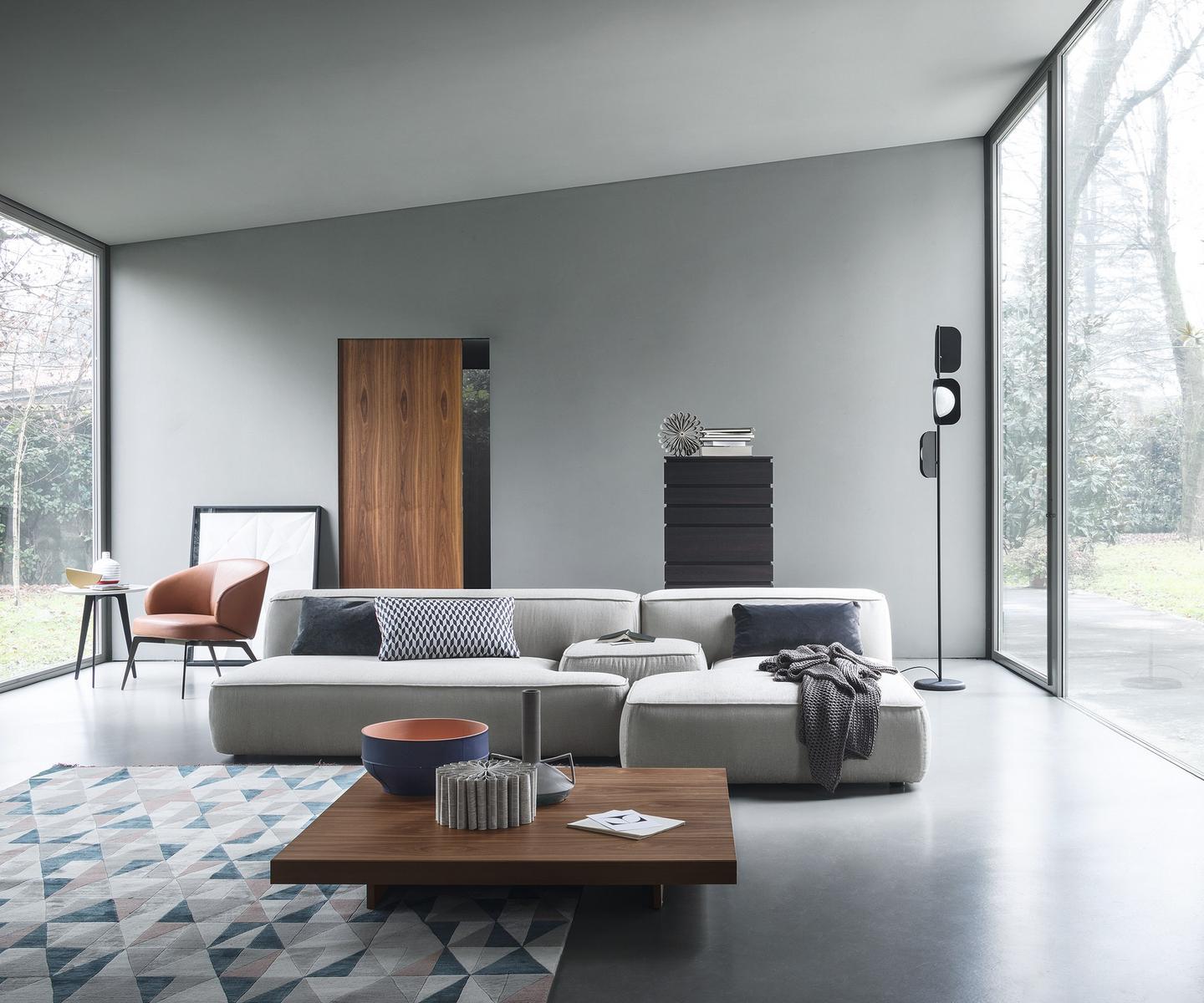 CLOUD Sectional fabric sofa