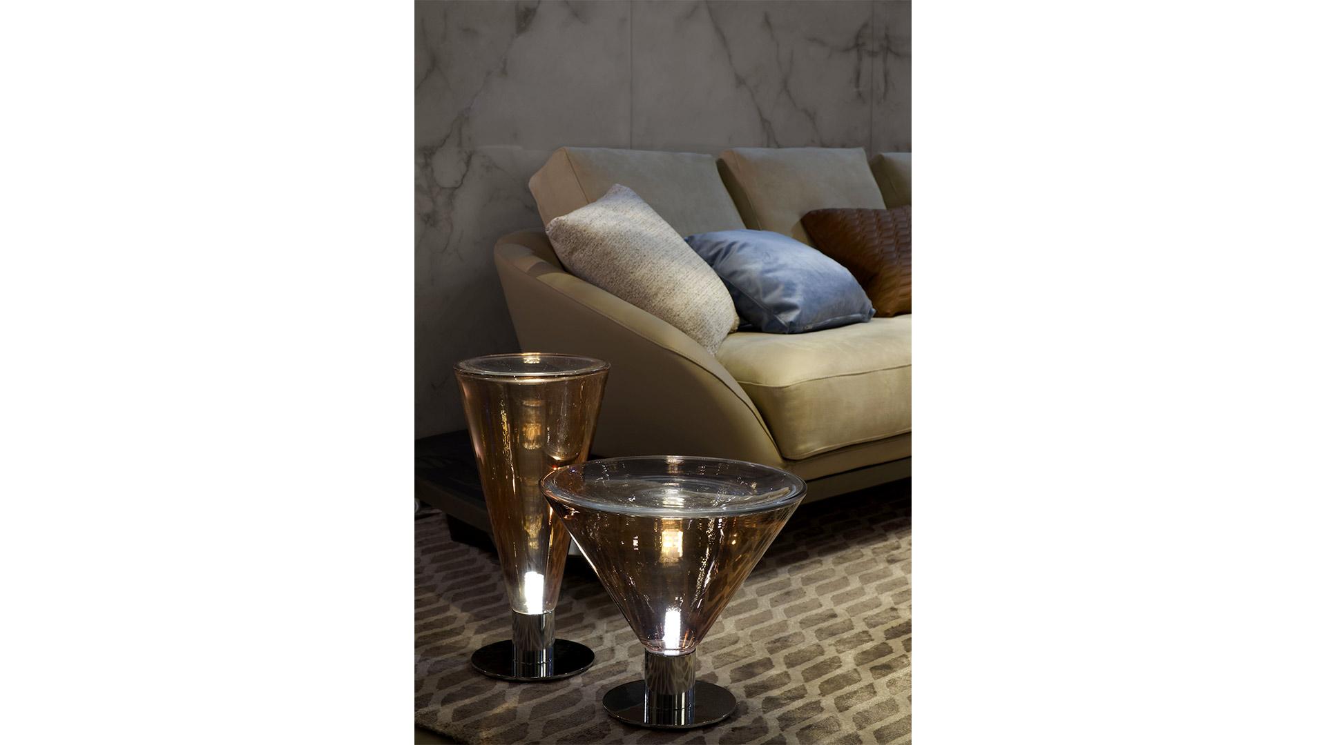 ACCADEMIA LED Murano glass table lamp