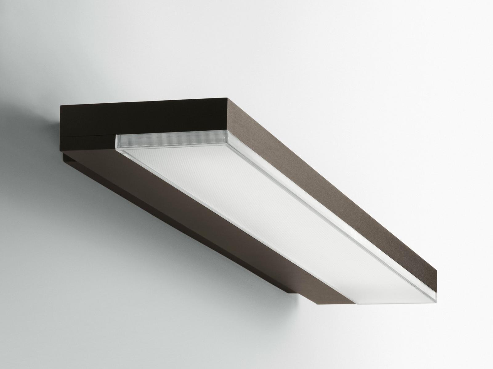 CHOCOLATE Direct-indirect light wall lamp