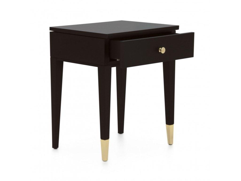 LOOK 0CD4005 Wooden bedside table with drawers