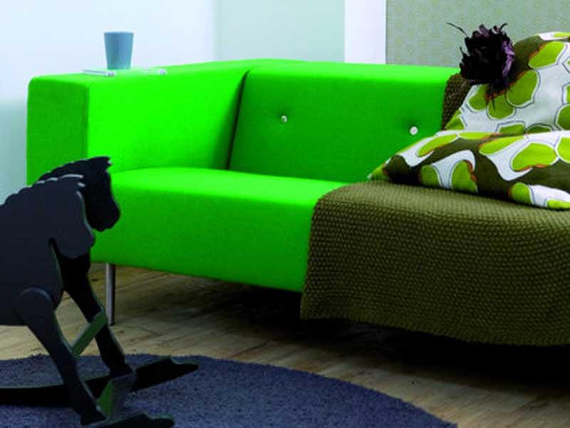 BOTTONI SHELF Sofa with integrated magazine rack