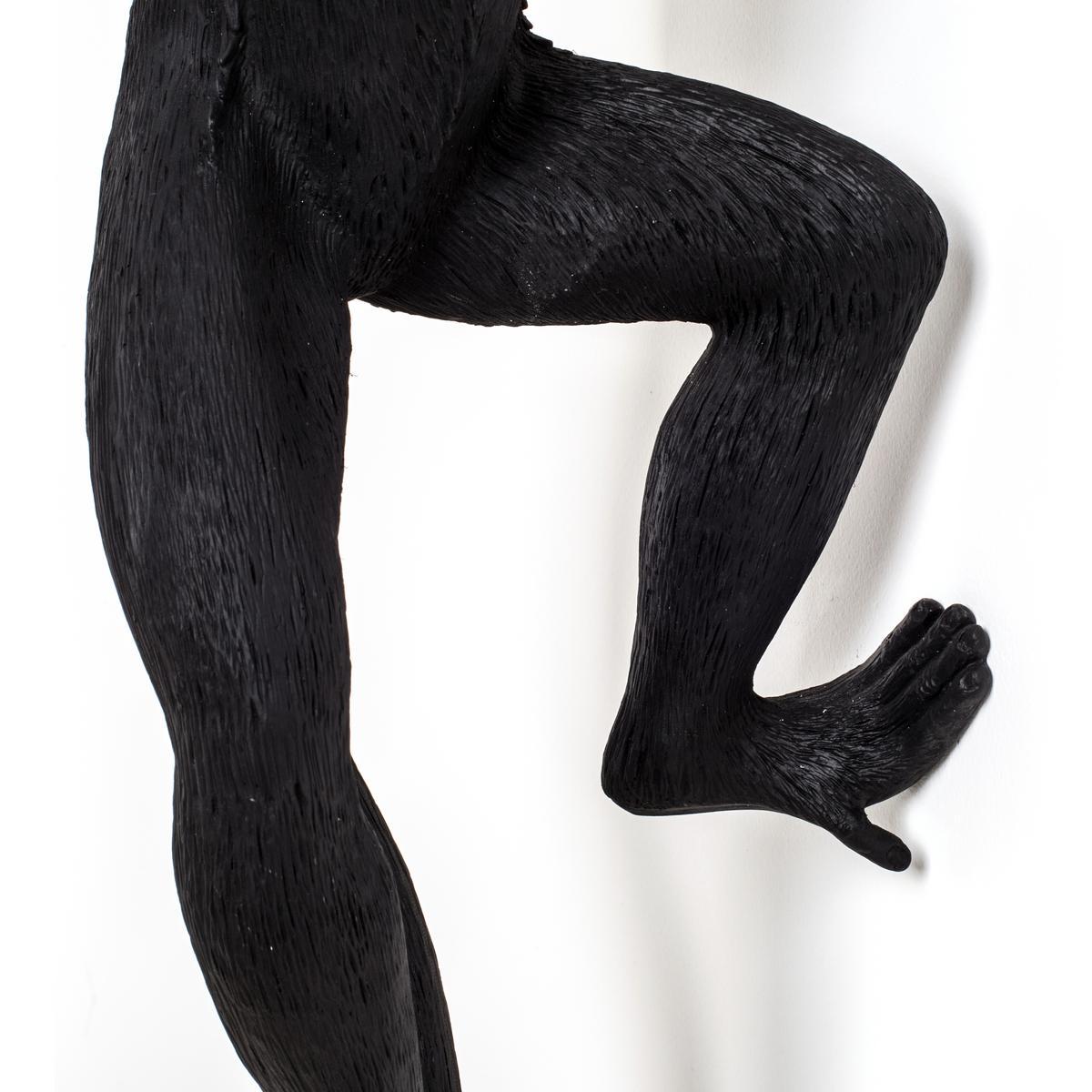 THE MONKEY LAMP BLACK HANGING LED resin wall lamp THE MONKEY LAMP BLACK HANGING LED resin wall lamp