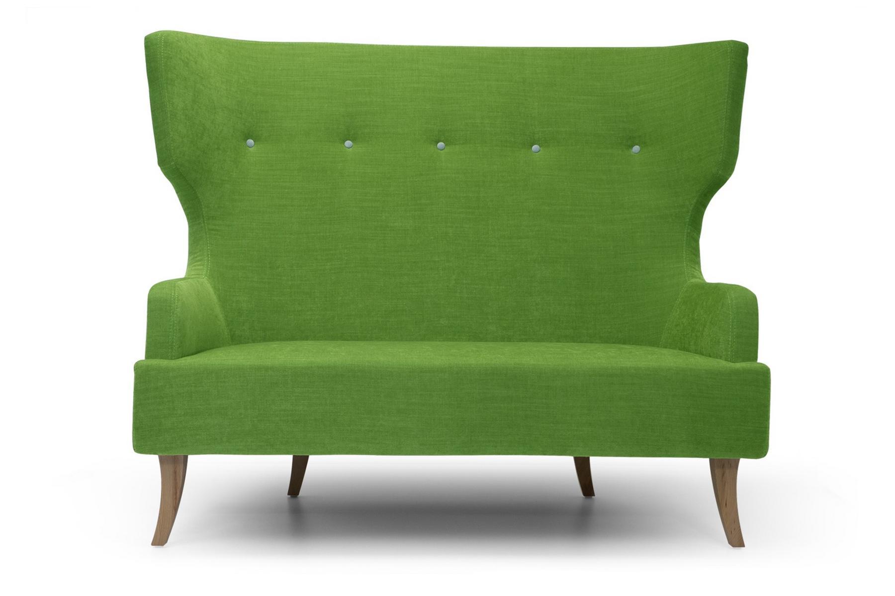 DONNA High-back fabric small sofa
