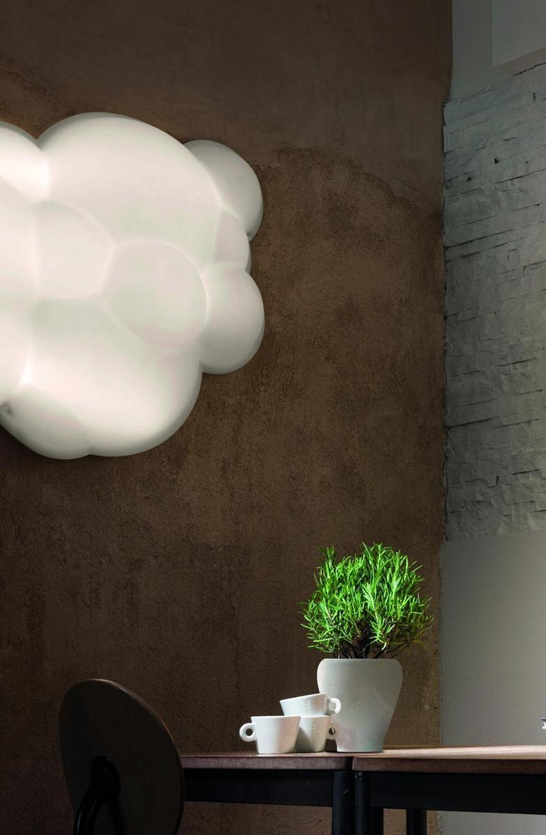 NUVOLA Polyethylene wall lamp / ceiling lamp