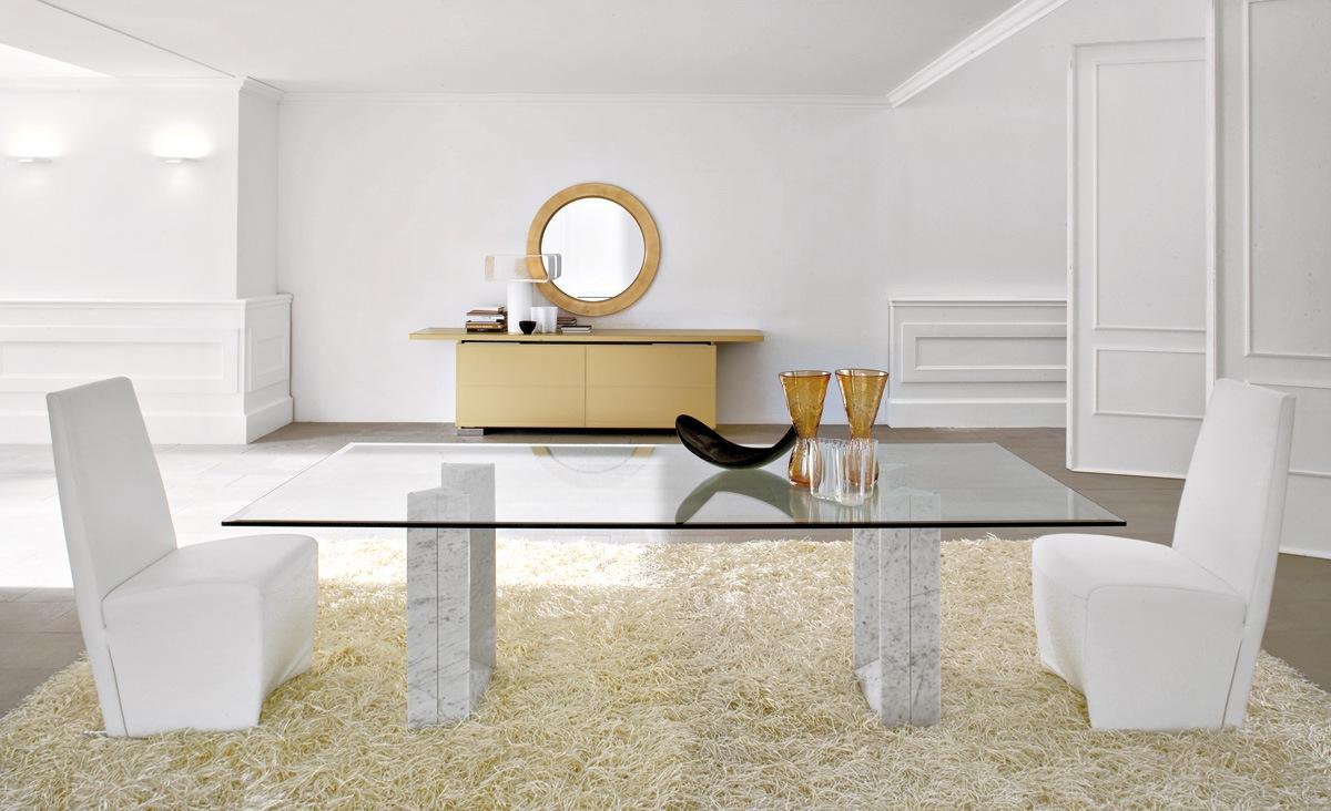 DIAPASON Rectangular stone table