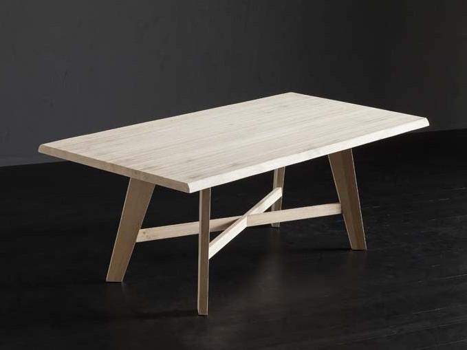 TORONTO + PECHINO Rectangular oak table