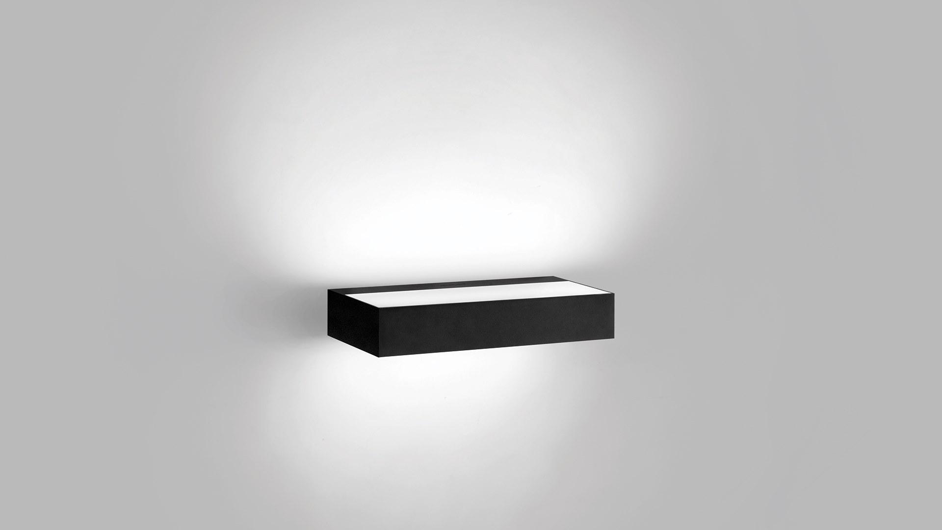 REC DOUBLE-DOUBLE LED aluminium wall light REC DOUBLE-DOUBLE LED aluminium wall light