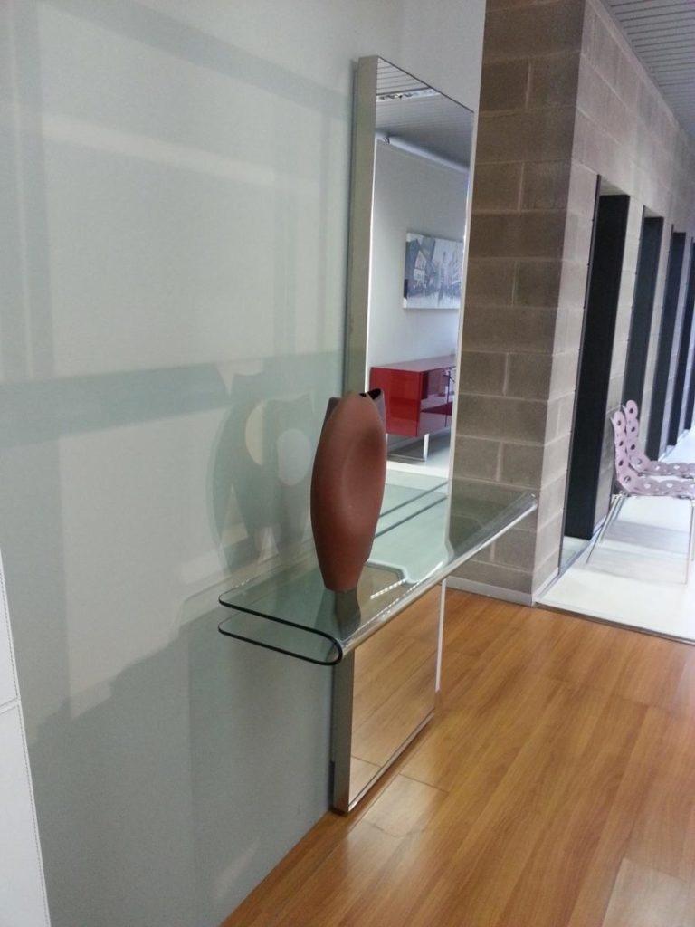 LET ME SEE Rectangular glass mirror