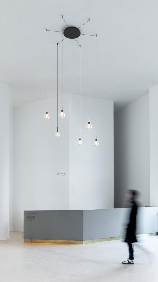 ALASKA BIG FANCY SHAPE LED adjustable glass pendant lamp ALASKA BIG FANCY SHAPE LED adjustable glass pendant lamp