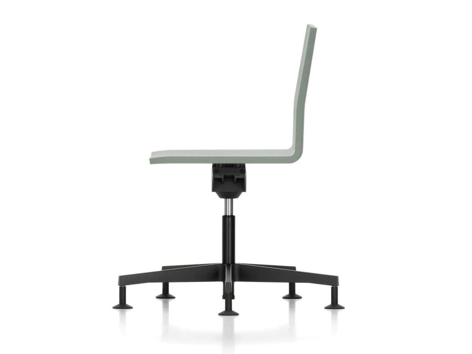 0.04 Swivel integral polyurethane foam office chair with 5-Spoke base