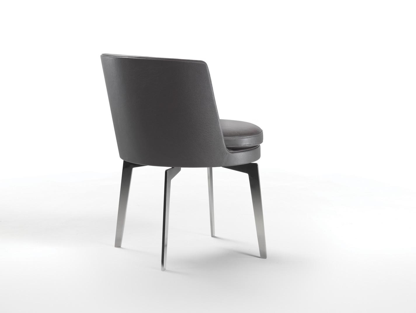 FEEL GOOD Leather chair with integrated cushion