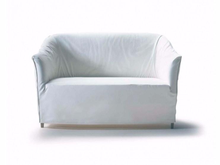DORALICE Fabric sofa with removable cover