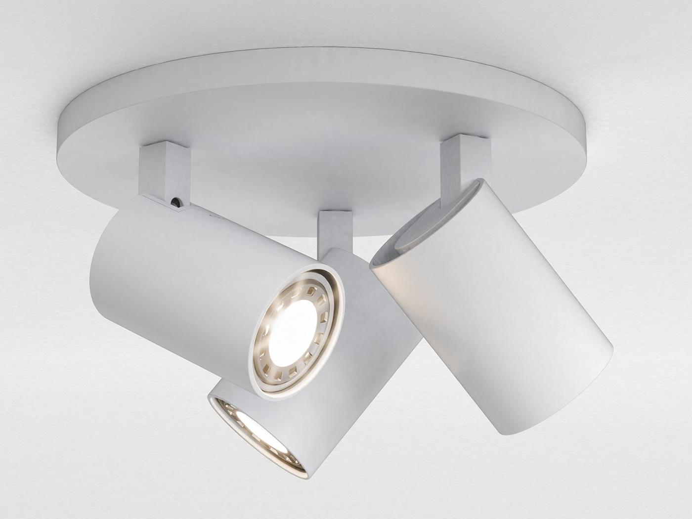 ASCOLI Multiple adjustable metal spotlight