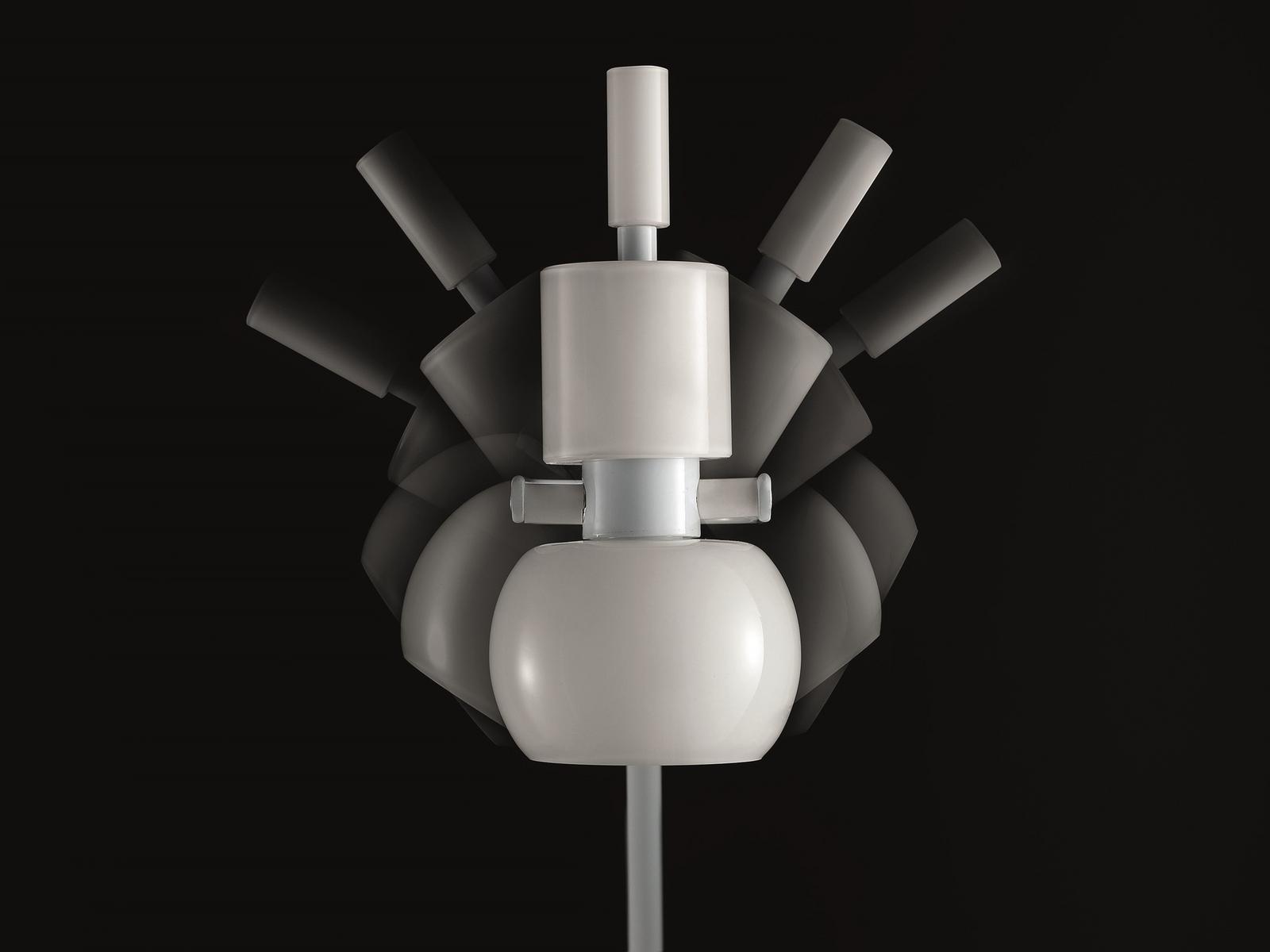 VEGA LT Adjustable glass table lamp