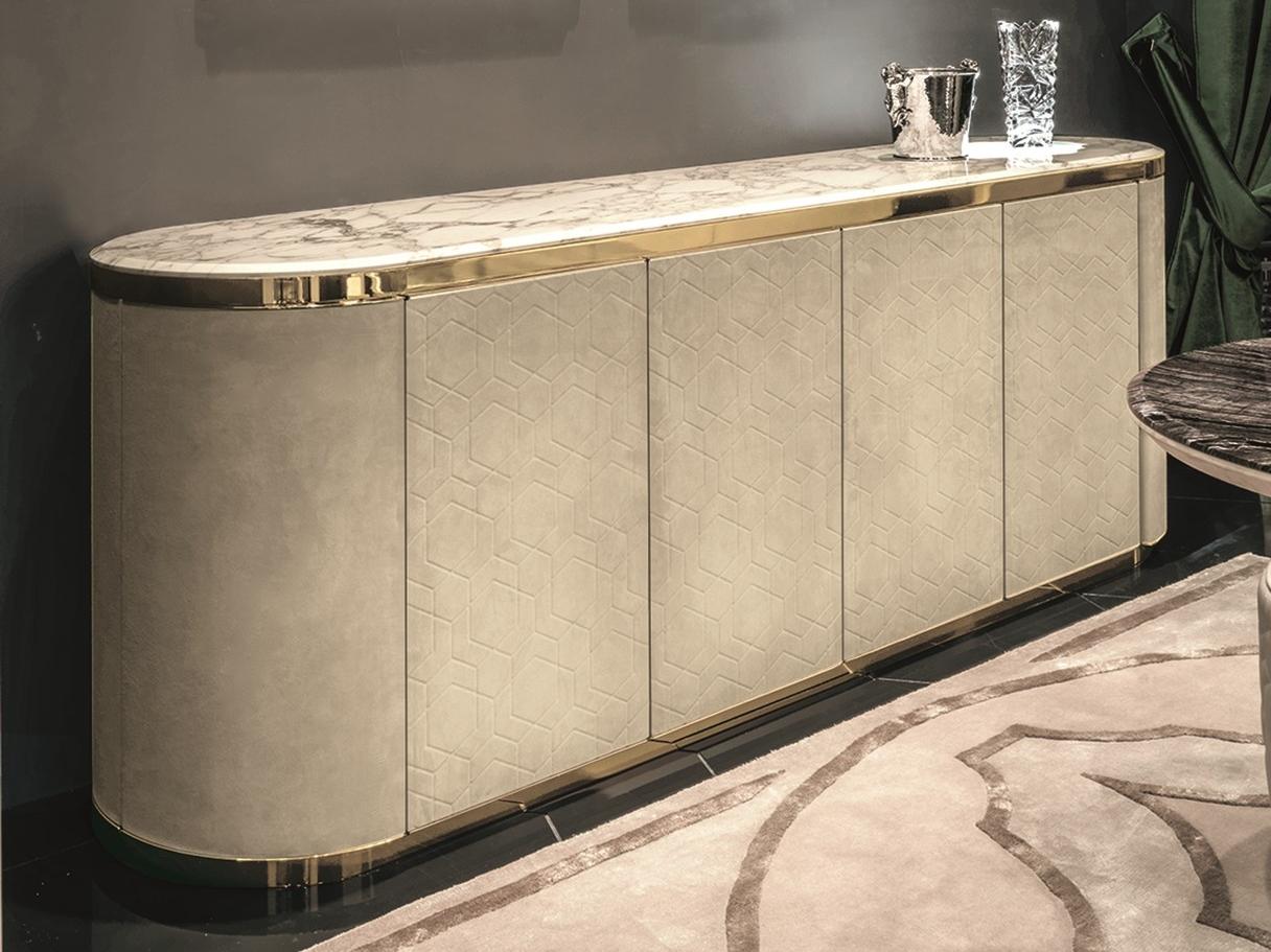 GORDON Metal sideboard with doors