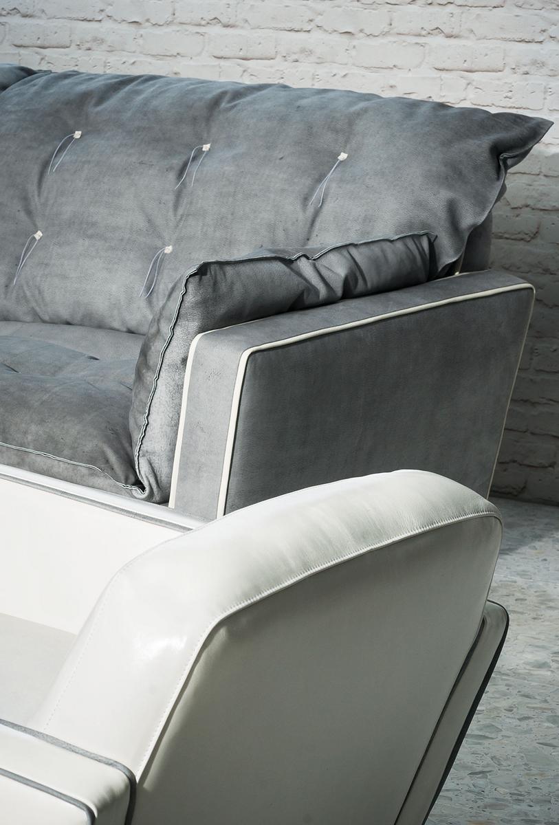 SORRENTO Leather sofa