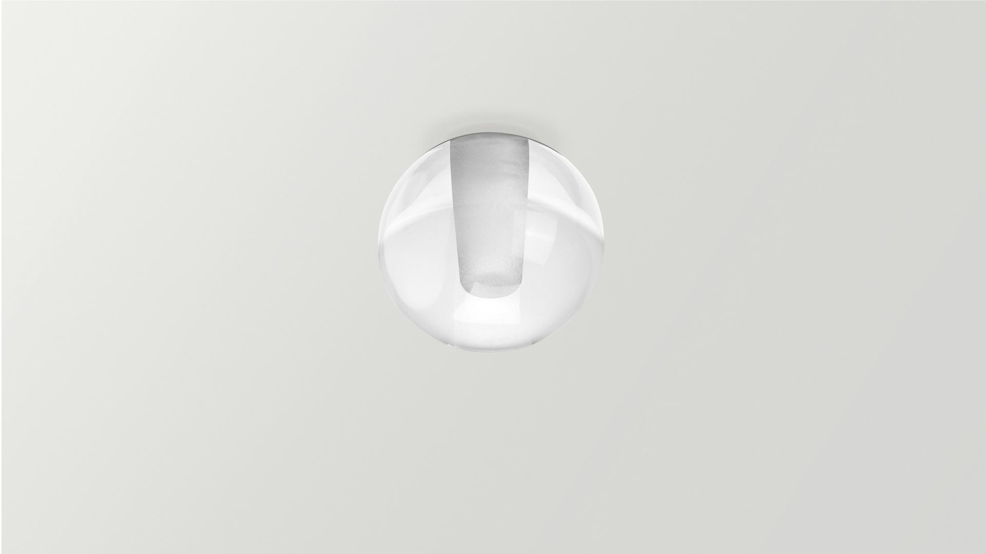 ALASKA BIG TRIMLESS LED semi-inset glass spotlight ALASKA BIG TRIMLESS LED semi-inset glass spotlight