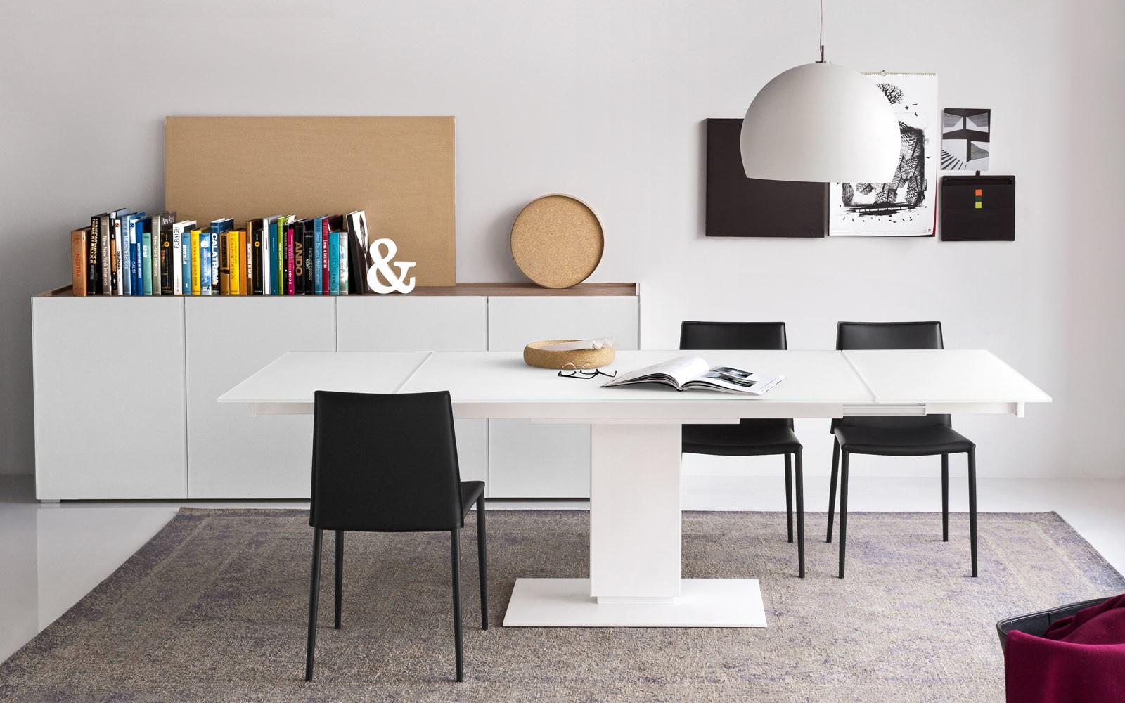 ECHO Extending rectangular ceramic table