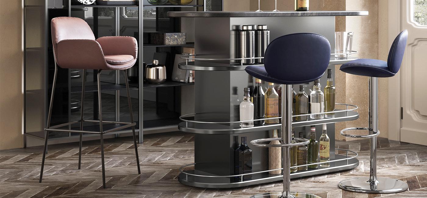 SKYLINE Bar cabinet