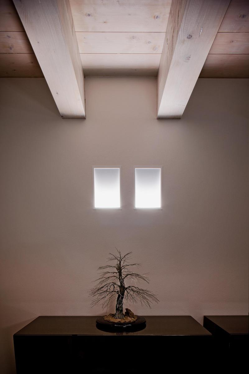 WALL LED indirect light recessed wall lamp