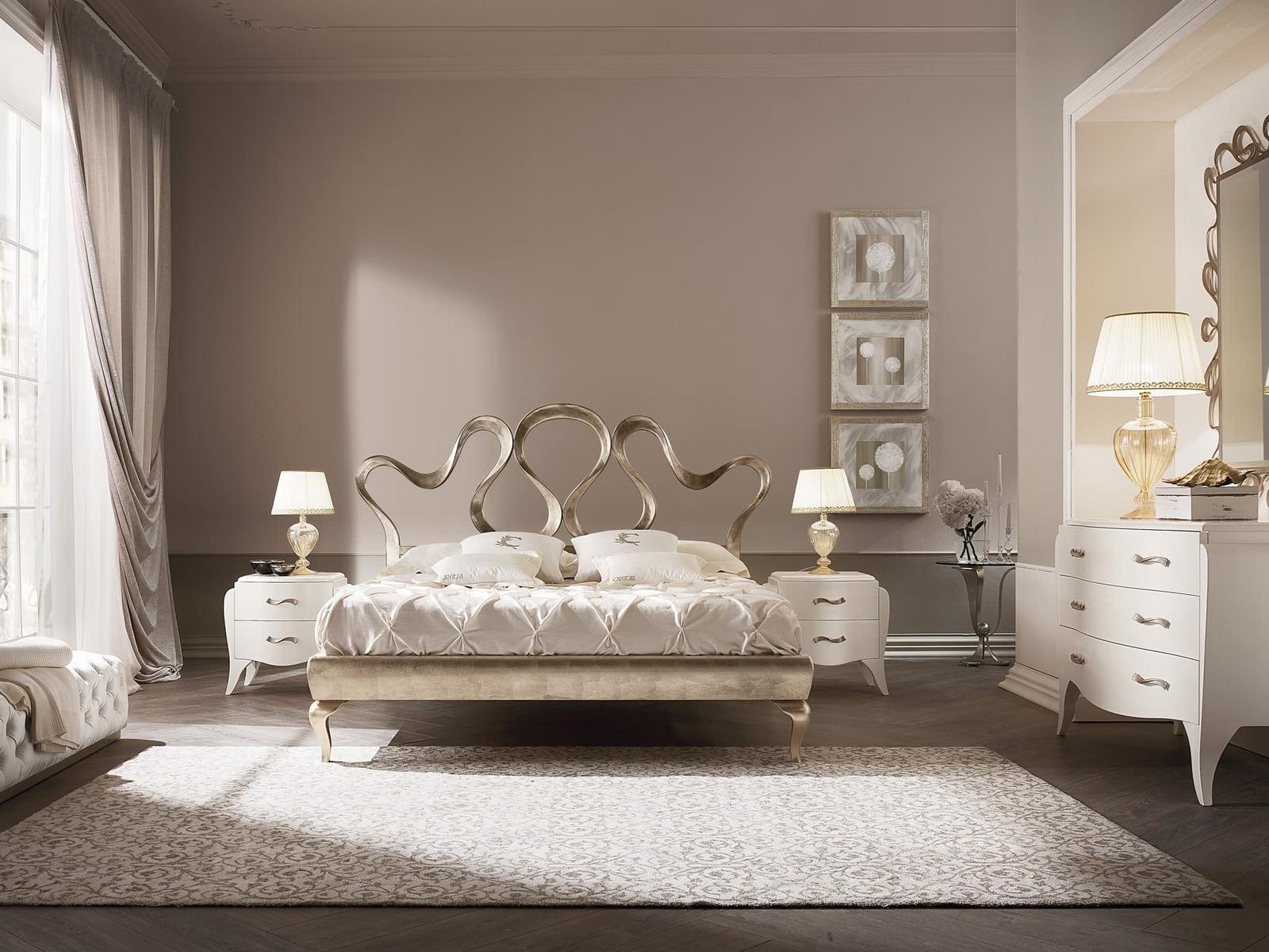 NASTRO Wrought iron double bed