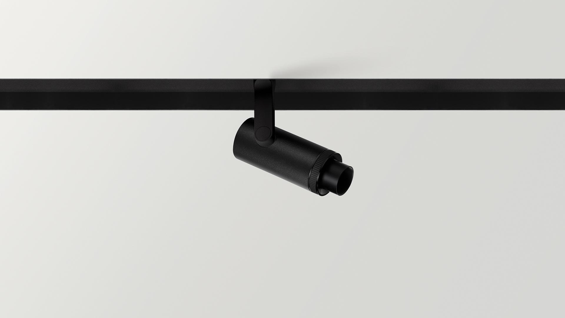 BLACK FOSTER PLUS MINI LED aluminium spotlight