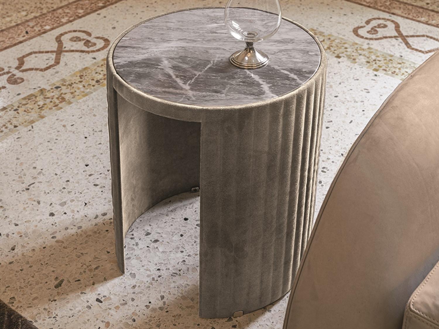 SUN Round metal coffee table