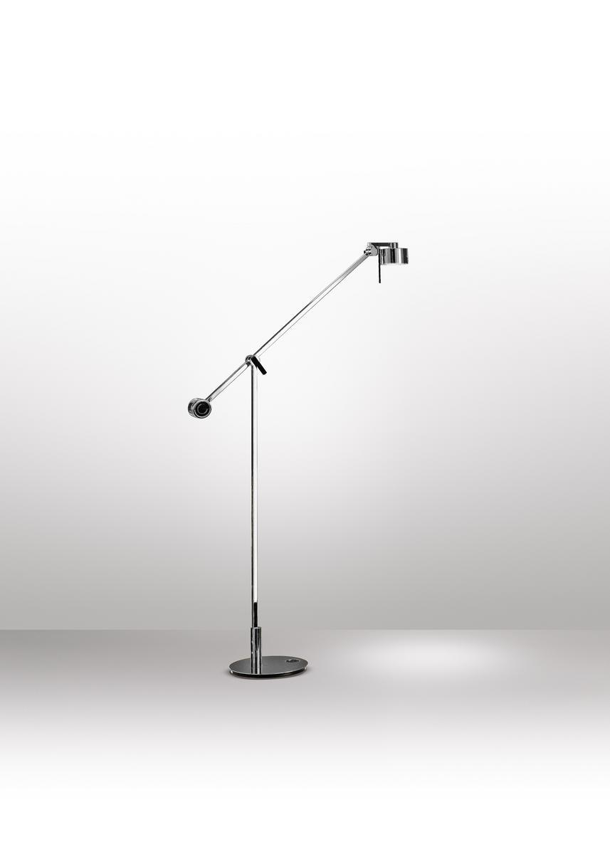 AX 20 Adjustable chrome plated floor lamp