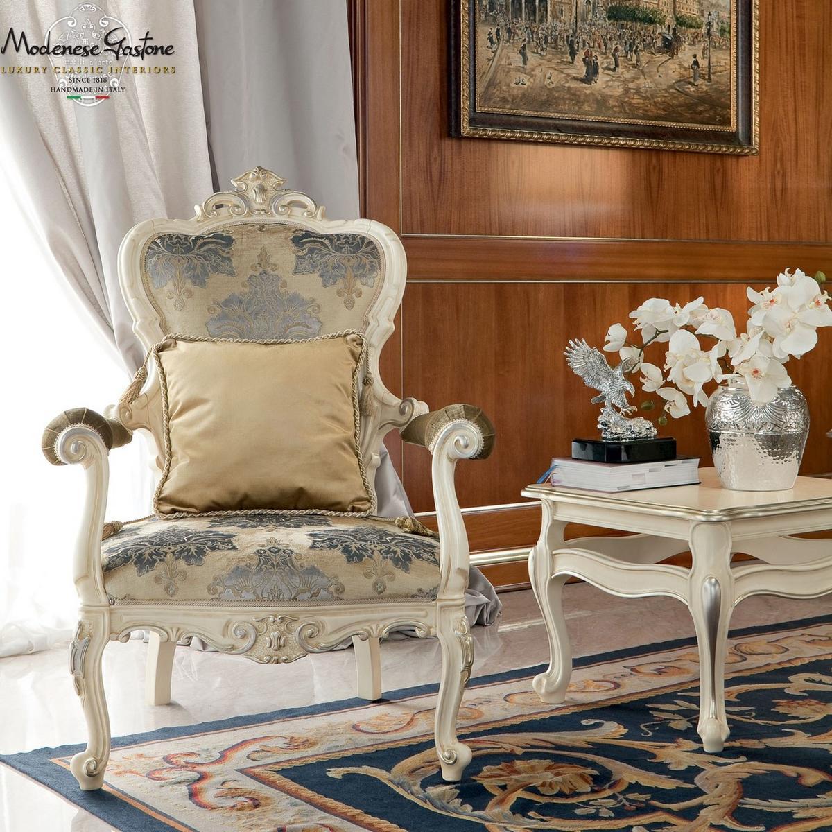 13422 Fabric armchair with armrests