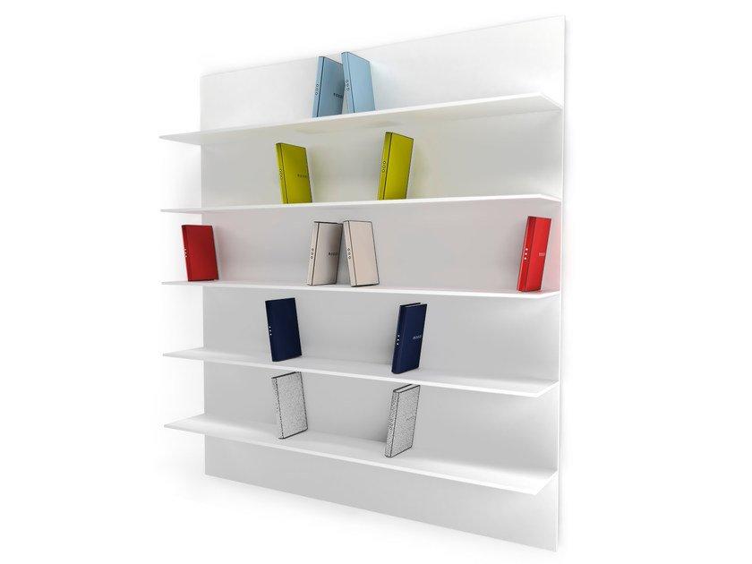 DIRETTORE Wall-mounted bookcase