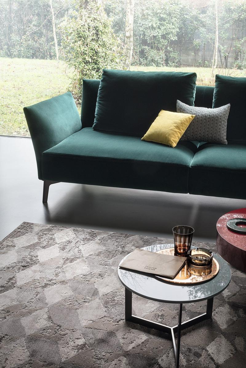 JERMYN 3 seater fabric sofa