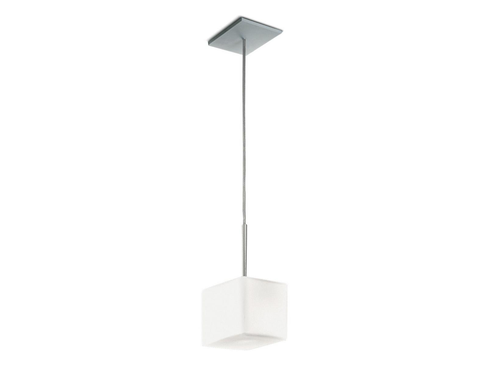 CUBI S LED blown glass pendant lamp