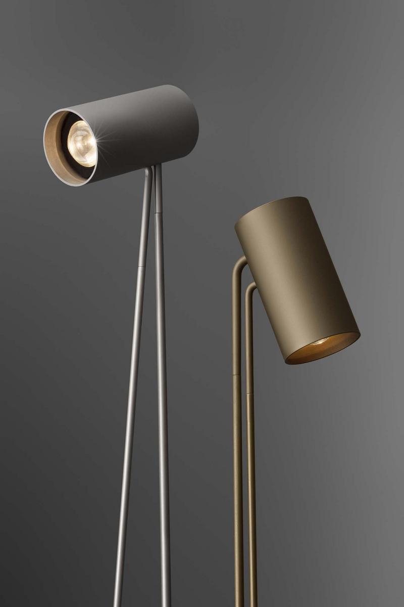 BOOM LED adjustable carbon floor lamp