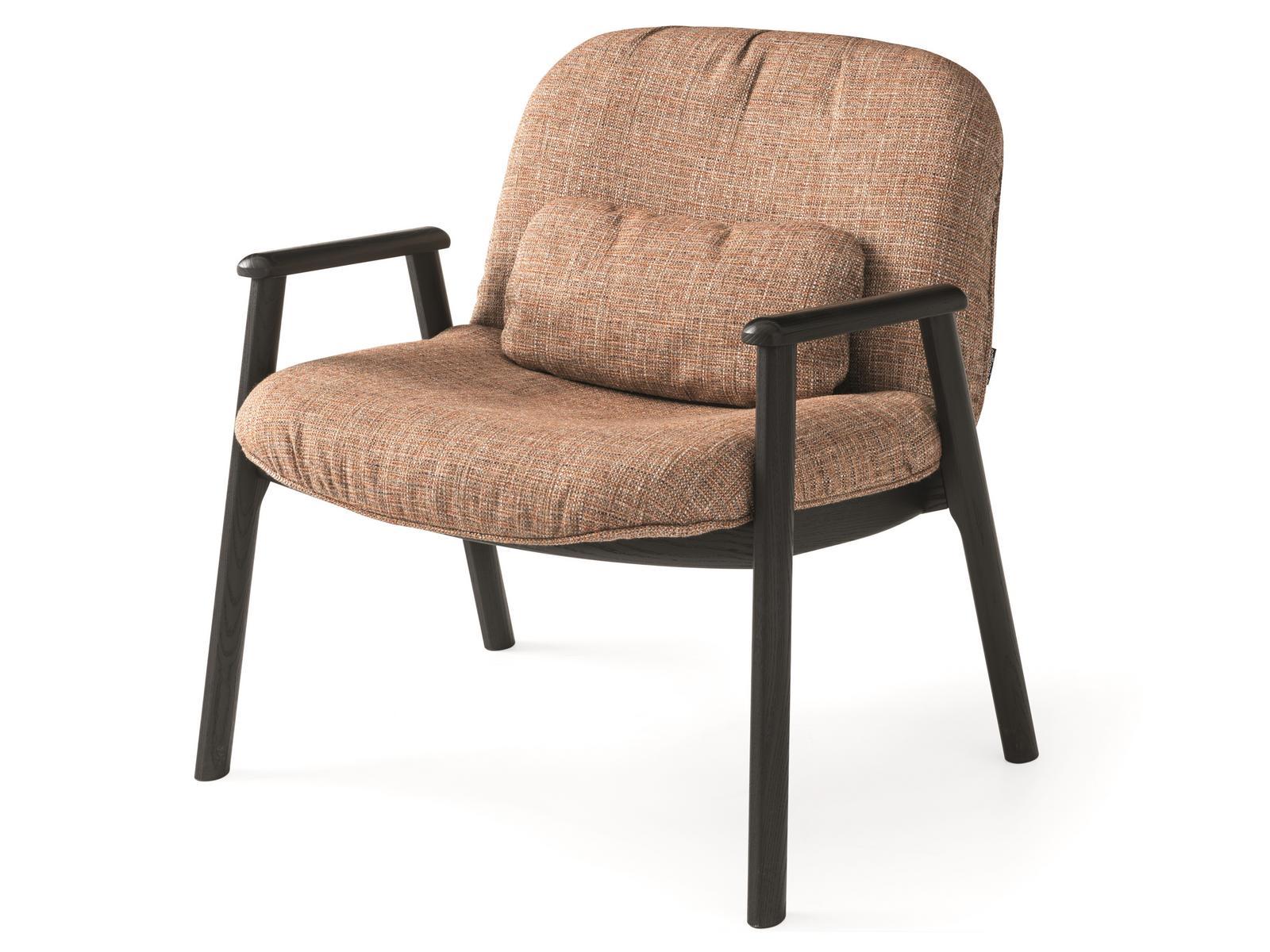 BALTIMORA Fabric armchair with armrests
