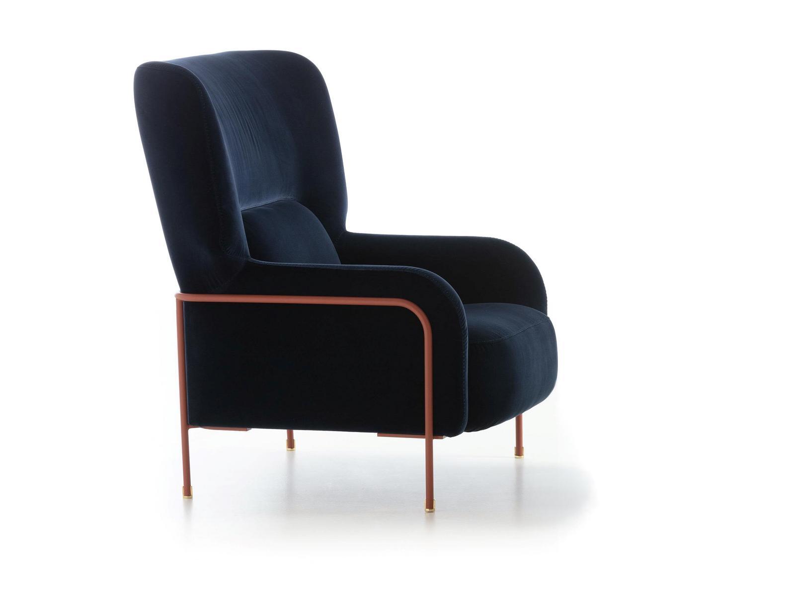 PLATEA Bergere armchair with armrests