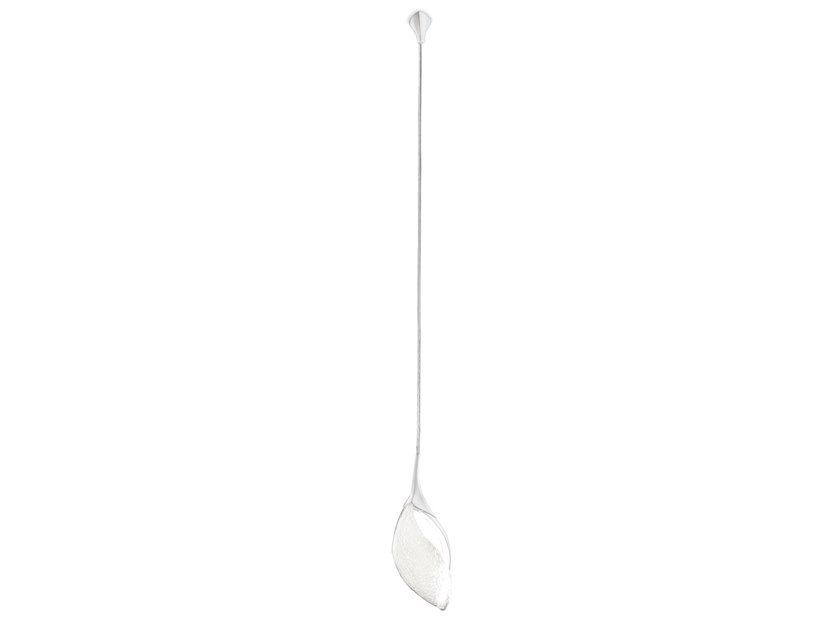 NIA S LED glass and polycarbonate pendant lamp