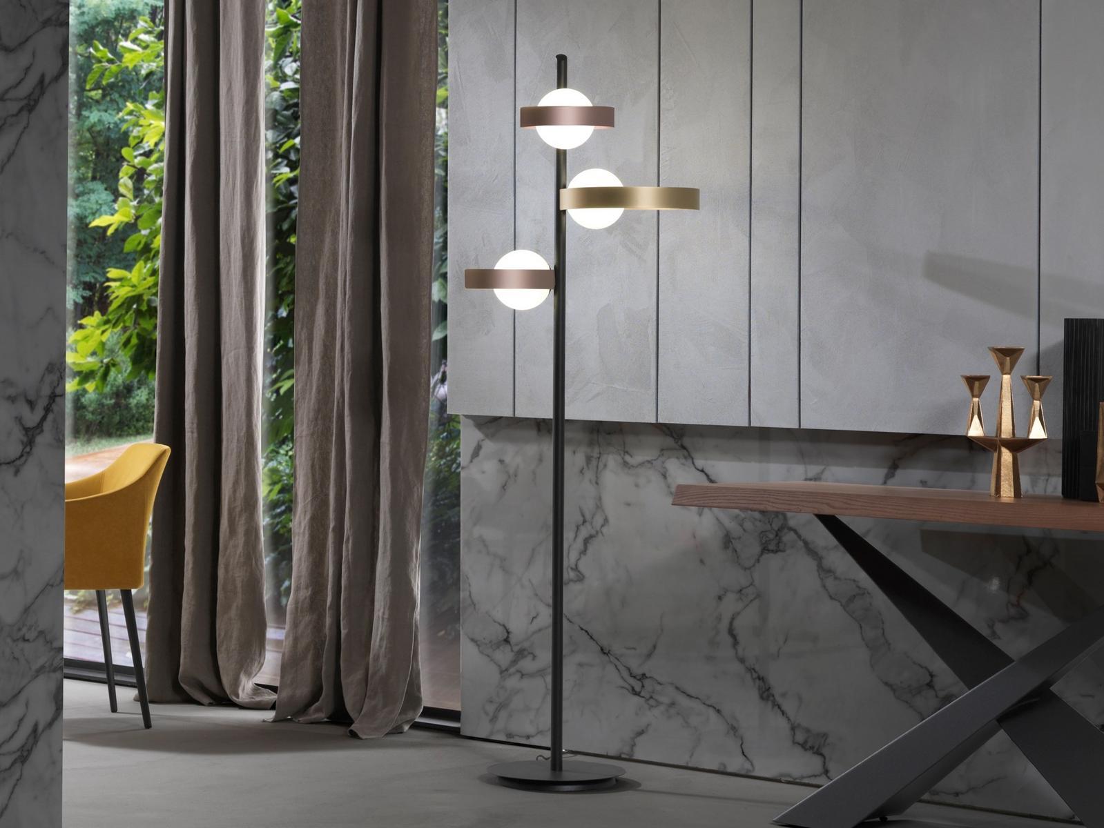 BUBBLE PT Metal floor lamp