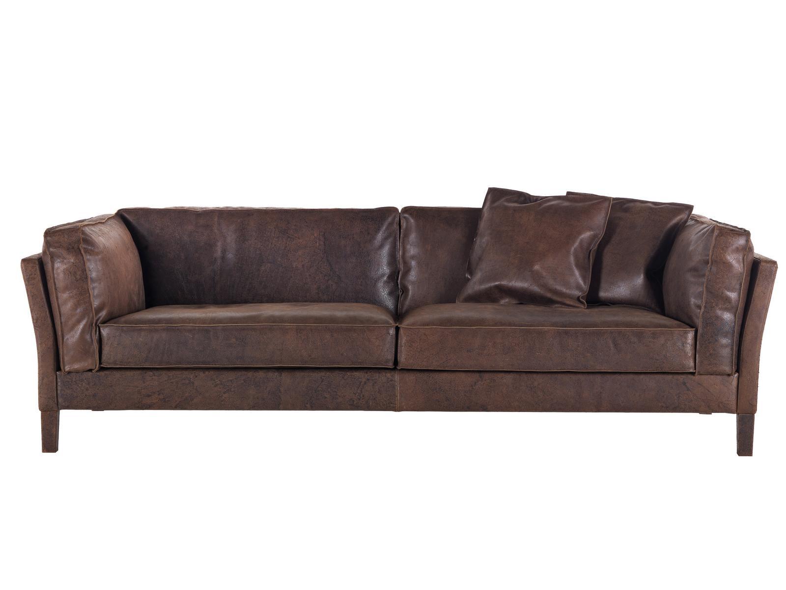 LOFT 3 seater leather sofa