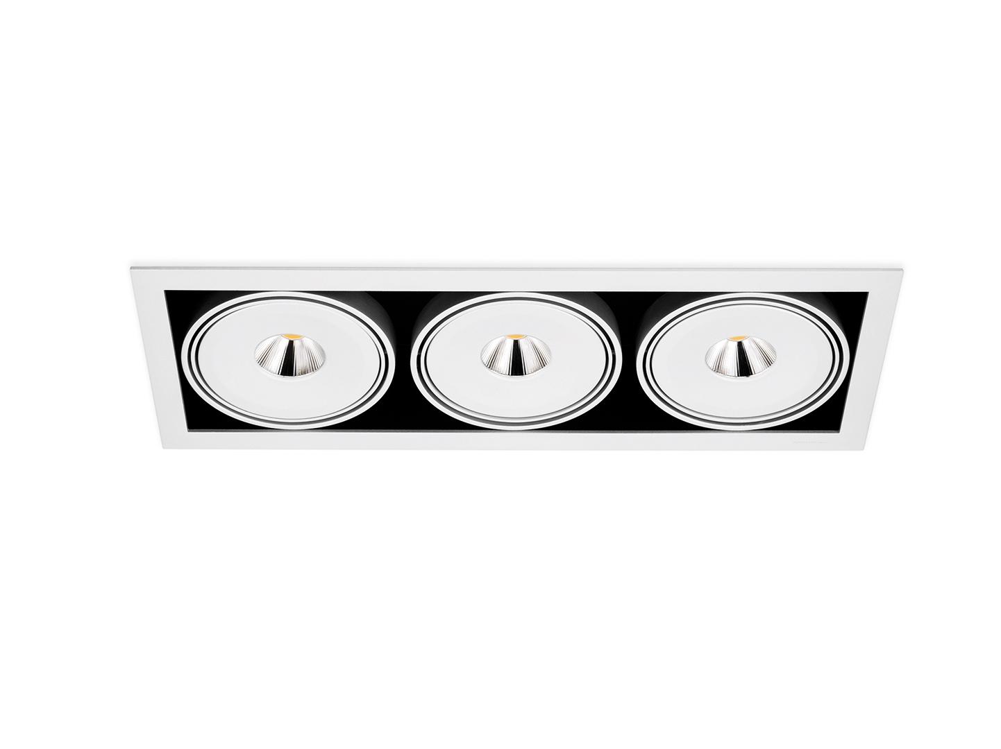 ORBITAL 3 LARK-111 LED recessed aluminium spotlight