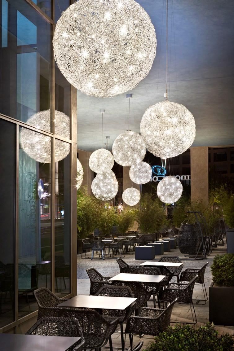 FIL DE FER IP65 LED outdoor pendant lamp