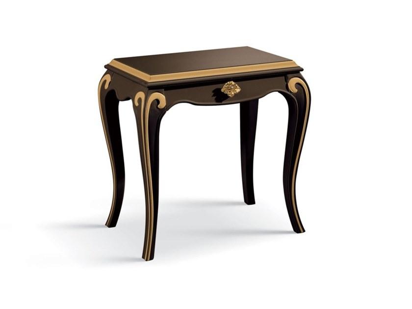 5082 Rectangular wooden coffee table with storage space